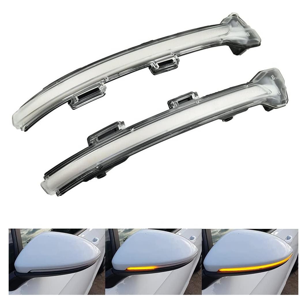 Luz de señal de giro LED dinámica CSSLYZL para Volkswagen Golf MK7 2015+
