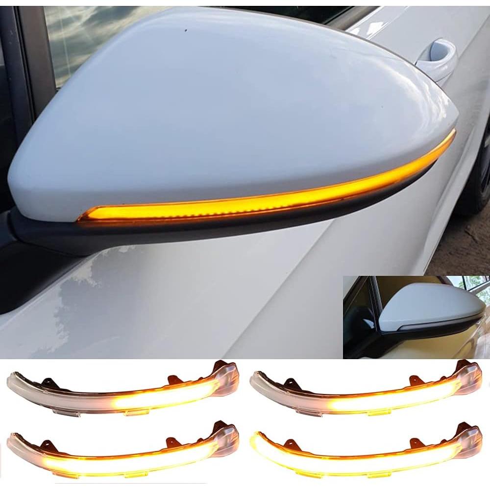 Luz de señal de giro LED dinámica CSSLYZL para Volkswagen Golf MK7 2015+