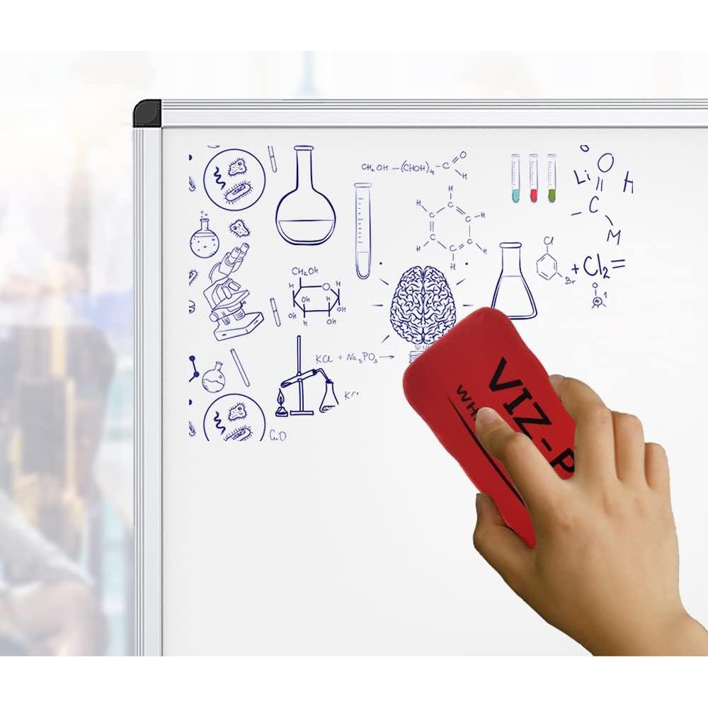 Tablero Blanco Magnético VIZ-PRO 121.9 x 81.3 cm con Marco de Aluminio