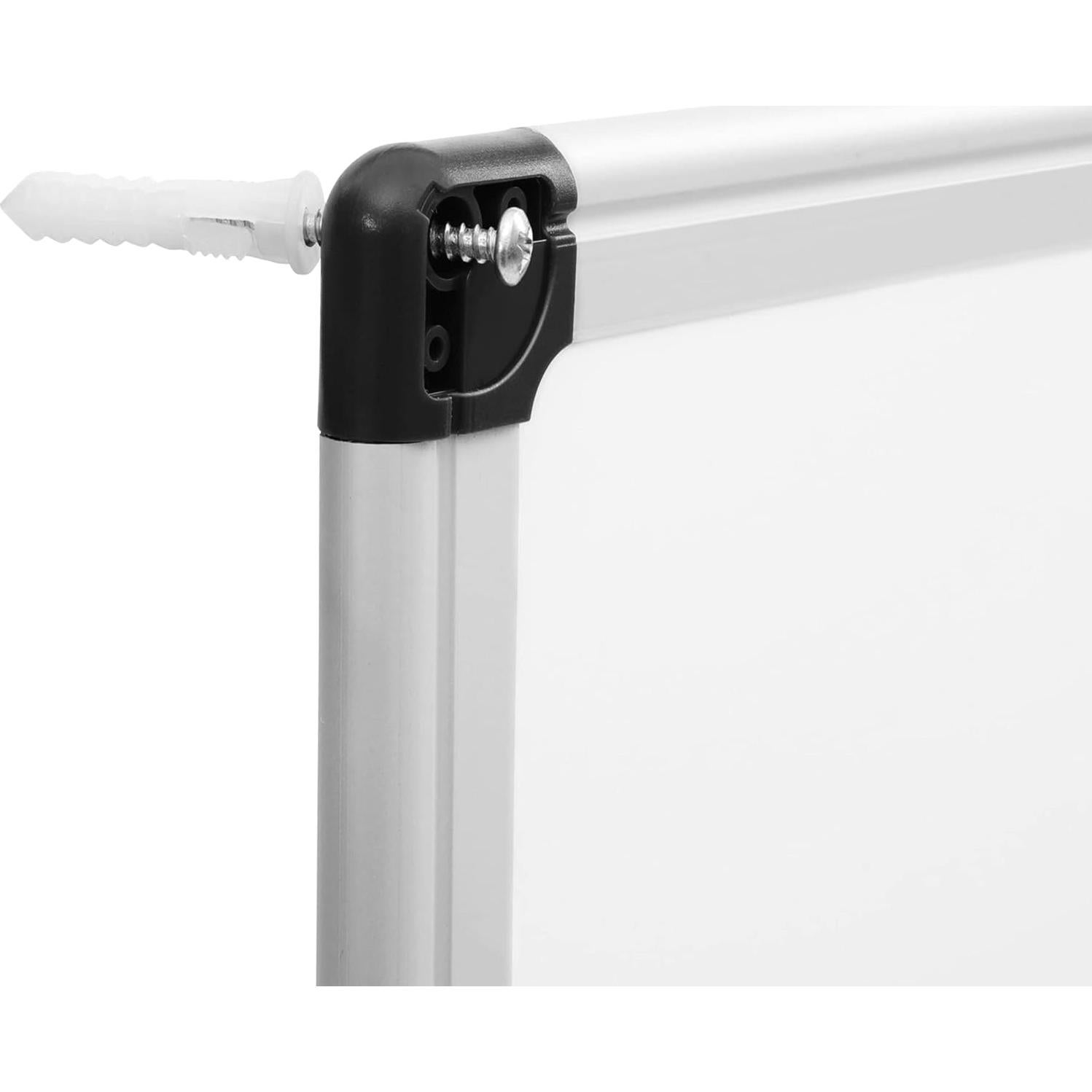 Pizarra Blanca Magnética Amazon Basics 61x46cm Aluminio Plata