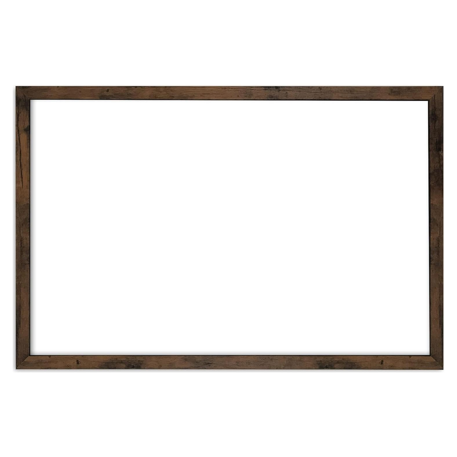 Tablero Blanco Magnético Loddie Doddie 61x91.4 cm con Marco Rústico