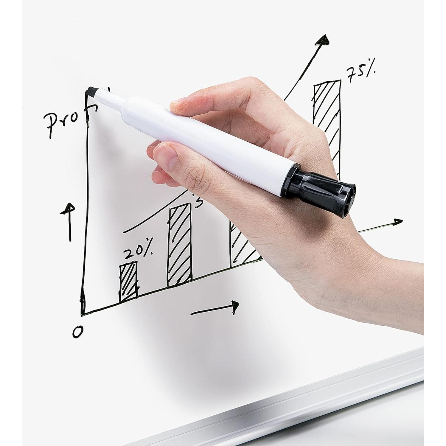 Pizarra Blanca Magnética Grande Amazon Basics 183x122 cm