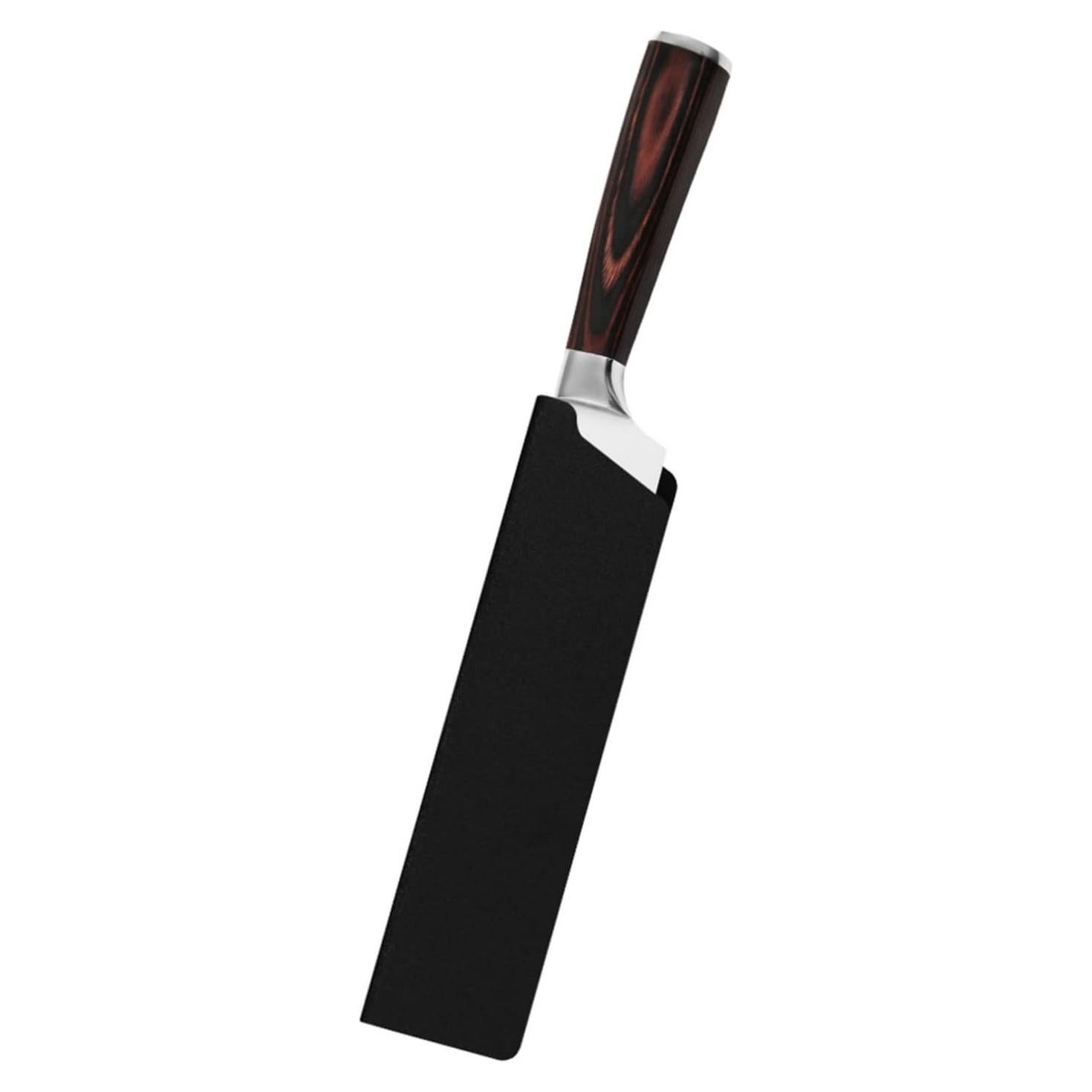 Cubiertas de cuchillo Senvitate 4 piezas ABS forradas fieltro