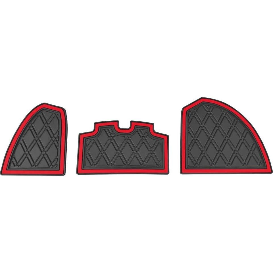 Tapetes para Carritos de Golf Xtreme Mats Club Car - Bisel Rojo