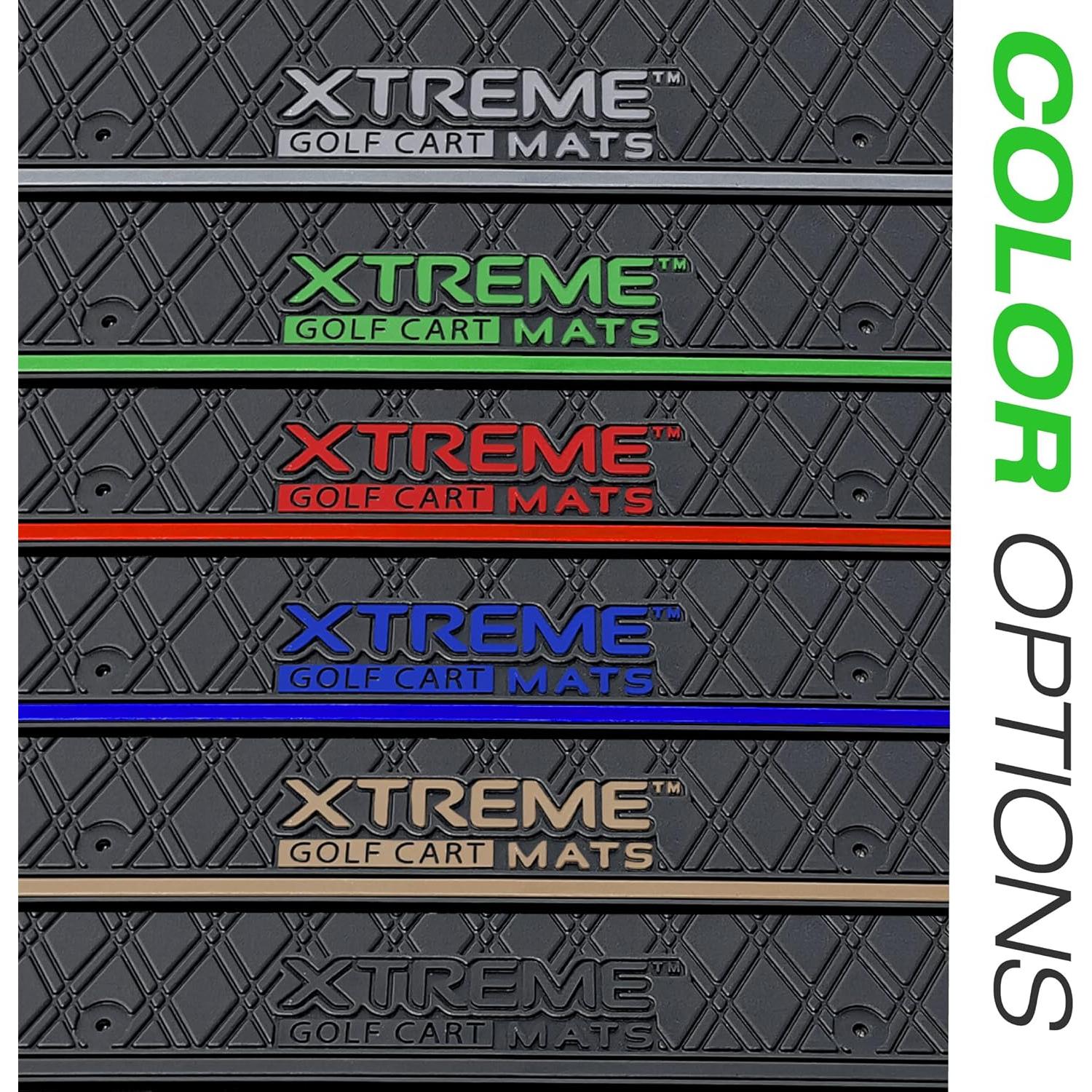 Tapetes para Carritos de Golf Xtreme Mats Club Car - Bisel Rojo
