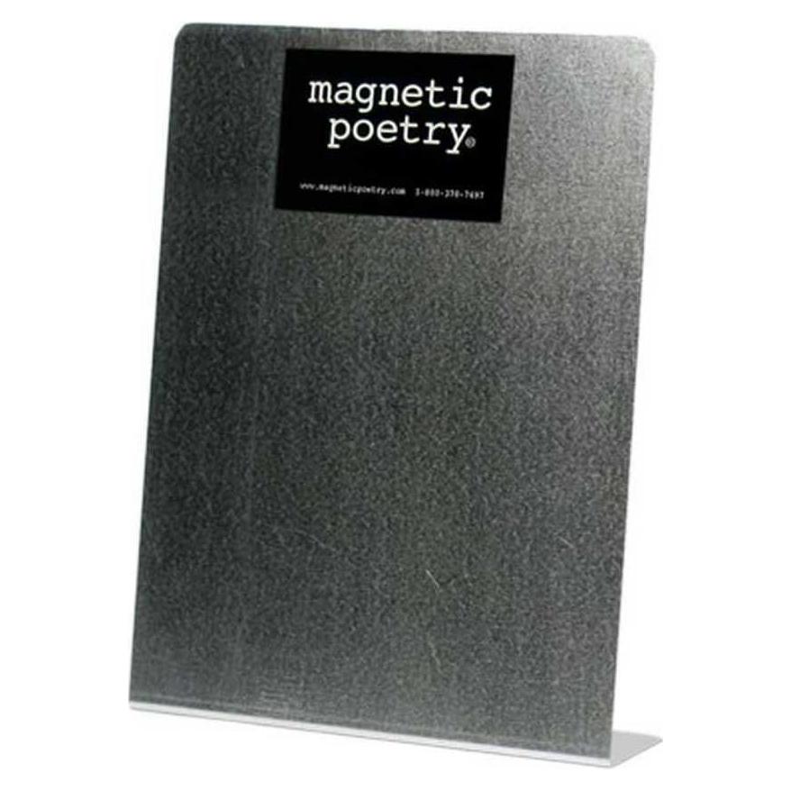 Caballete de Metal Poesía Magnética 15.24x20.32 cm Plata