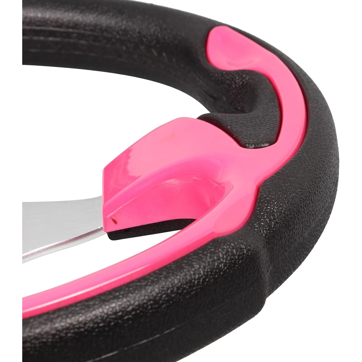 Volante de Golf Cart GONMOT Rosa Universal 31.75 cm Ergonómico