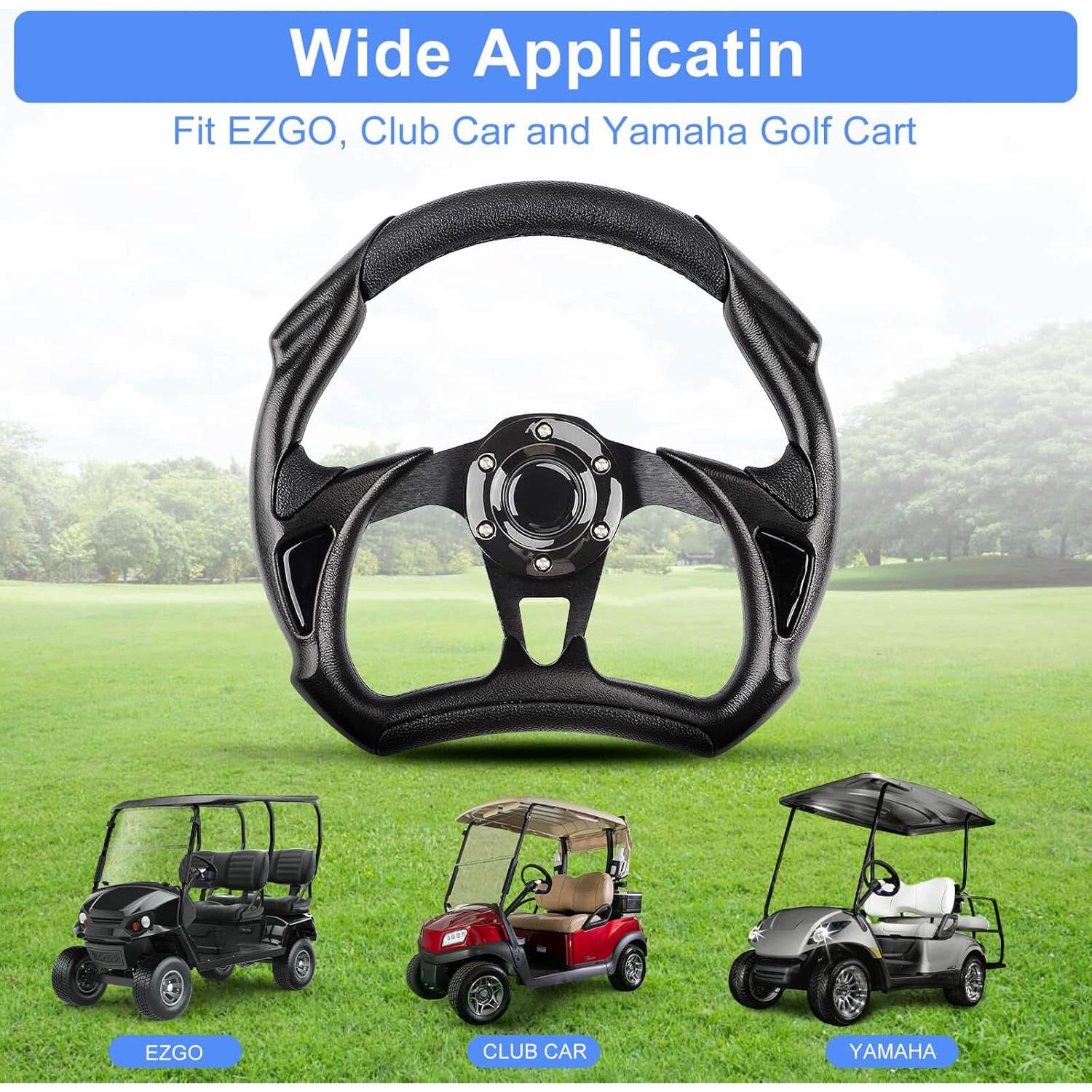 Volante de Carrito de Golf MOSNAI 12.5" Universal Ergonómico