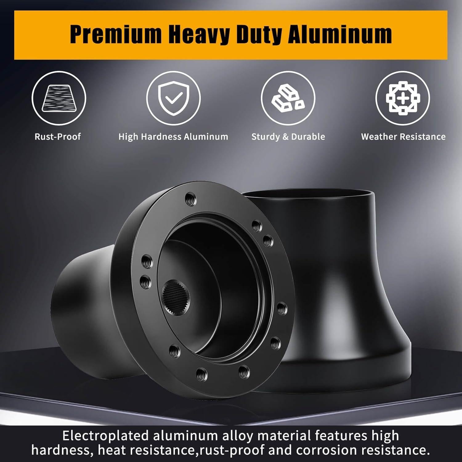 Adaptador de Eje de Volante MOSNAI para Carritos de Golf Yamaha