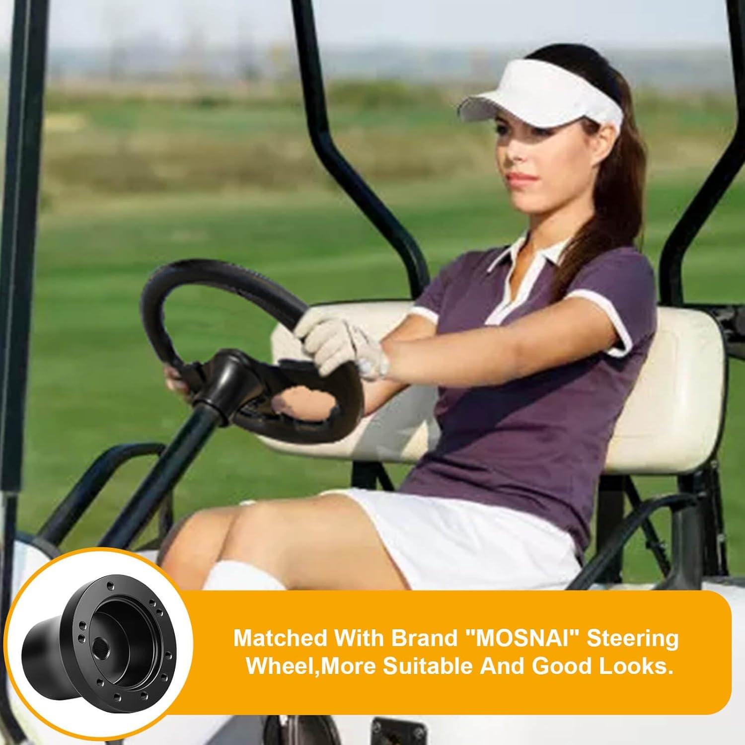 Adaptador de Eje de Volante MOSNAI para Carritos de Golf Yamaha