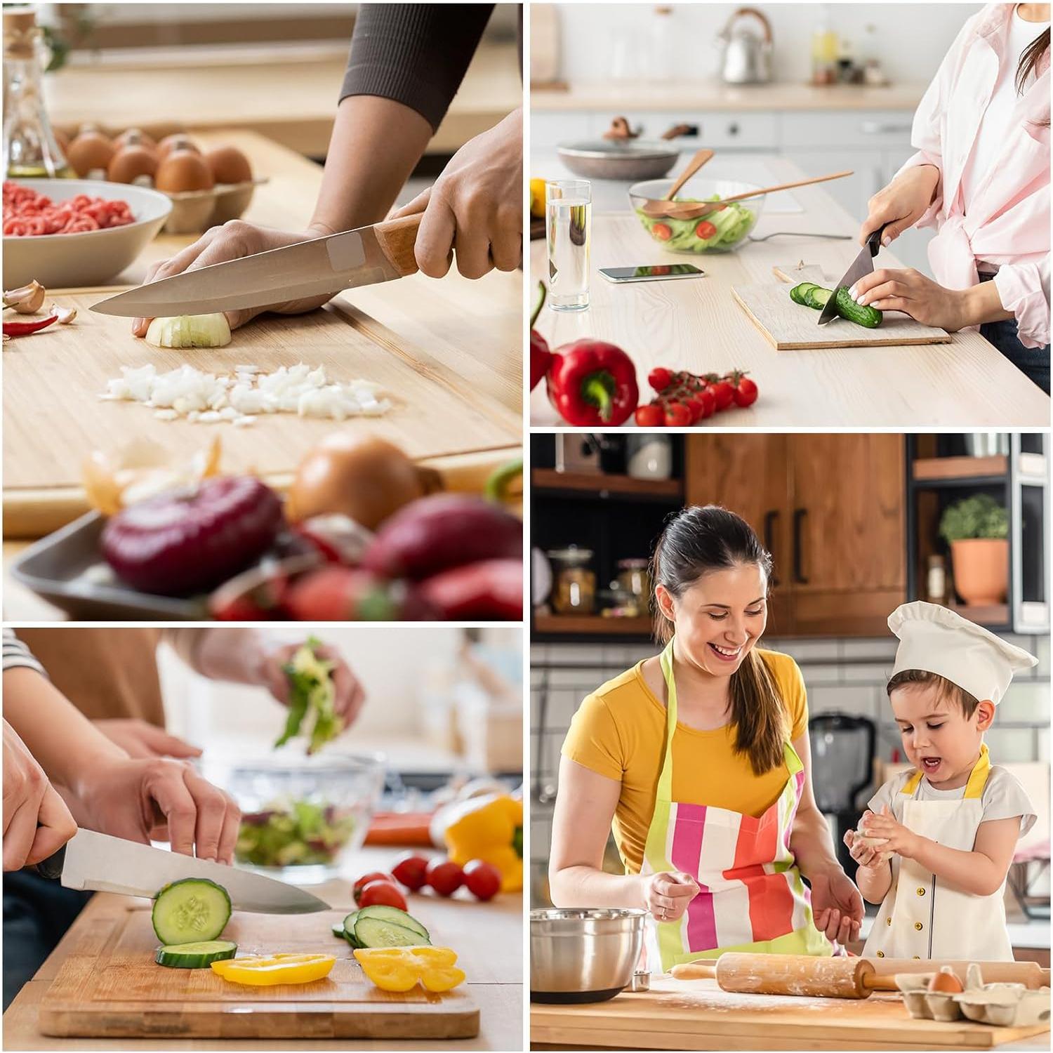 30 Fundas Protectores de Cuchillos uxcell - Plástico Negro