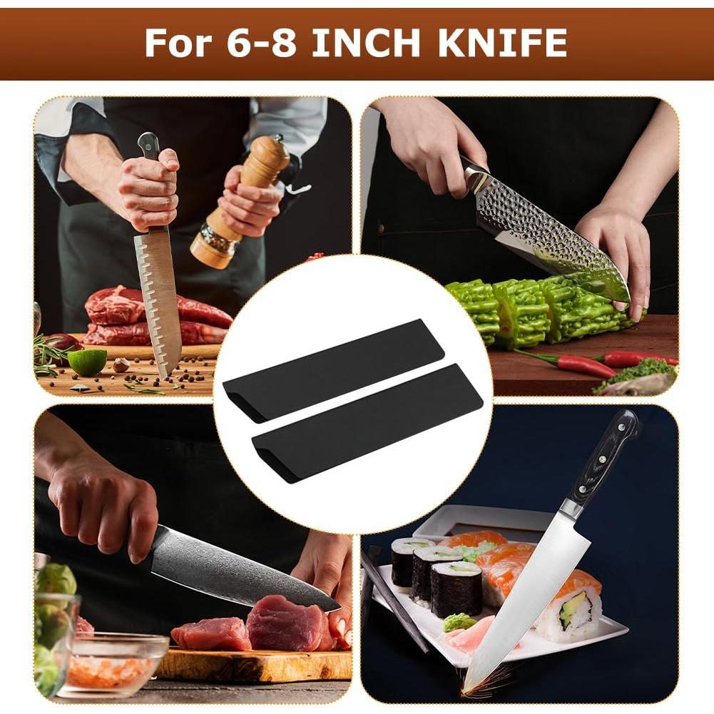 Funda de Cuchillo Universal EMVANV 2 Pcs para Cuchillos 15-20 cm