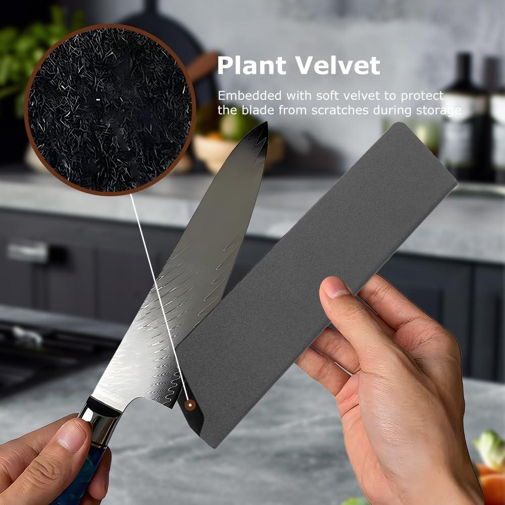 Funda de Cuchillo Universal EMVANV 2 Pcs para Cuchillos 15-20 cm