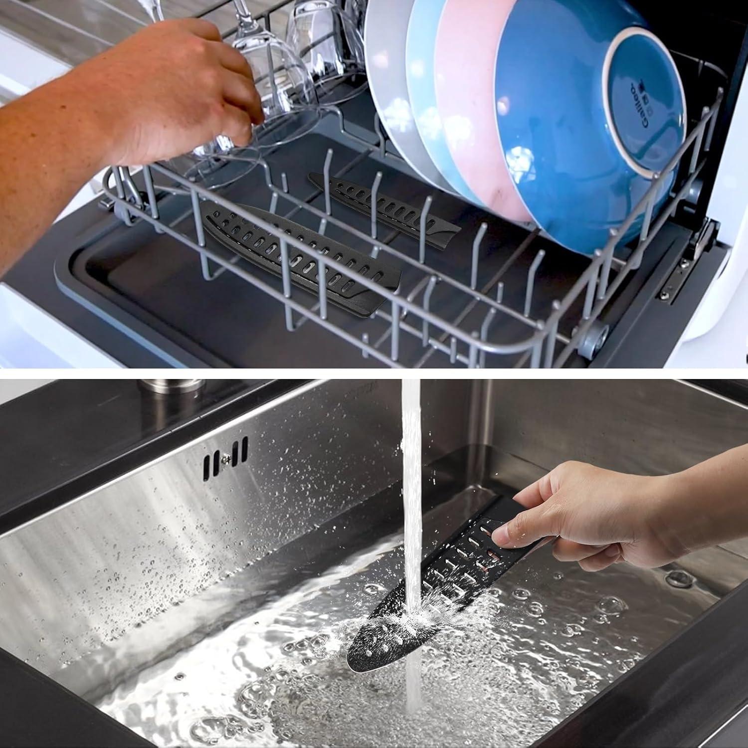 Funda Protectora para Cuchillos 9PCS QIYUDA - Plástico Duradero