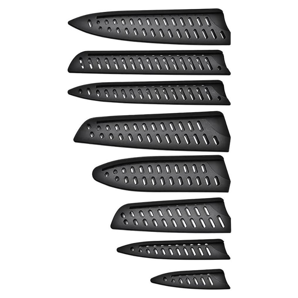 Juego de 8 Protectores de Cuchillos de Cocina Huliyhus