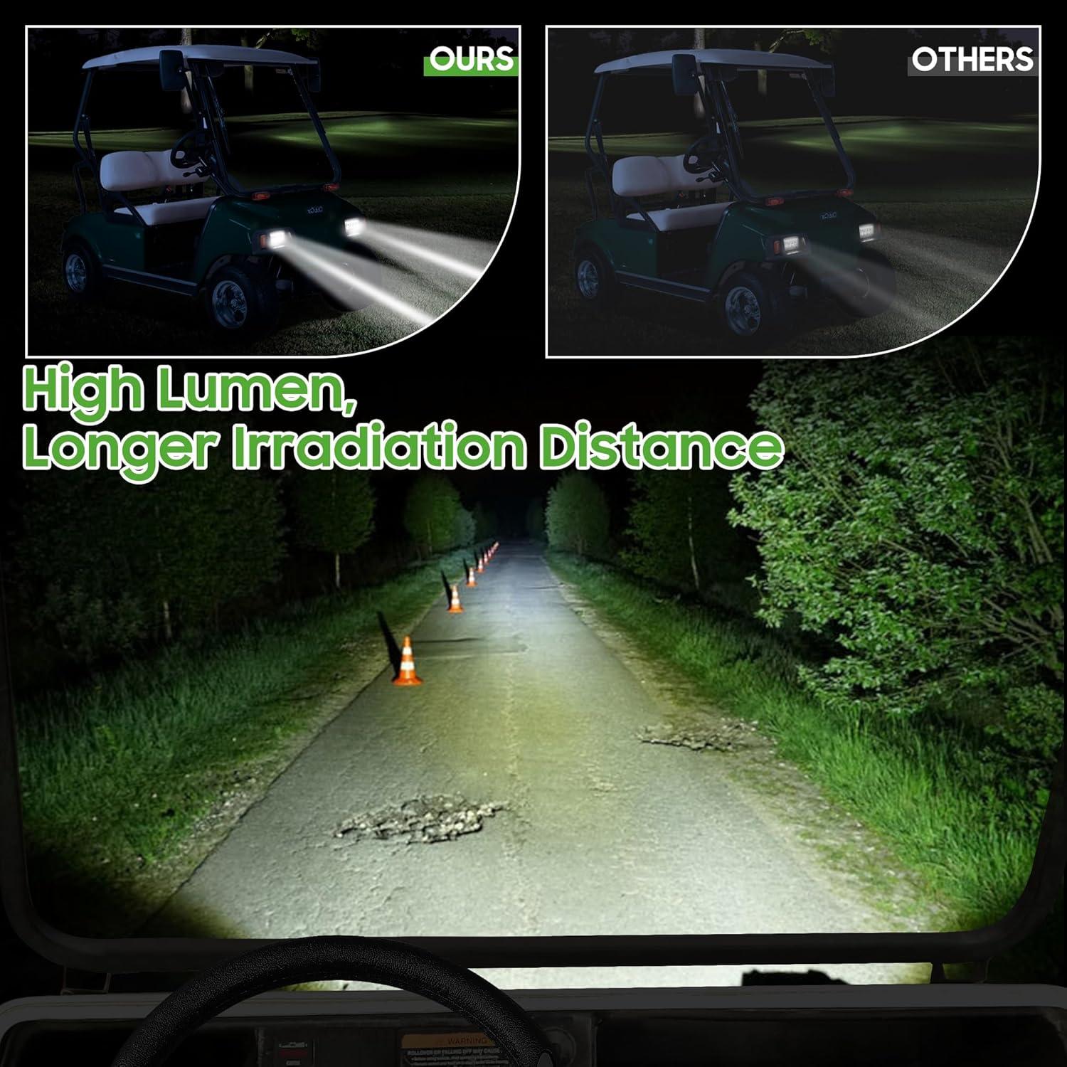 Bombilla Halógena 10L0L 12V 37W para Carrito de Golf - Paquete de 2