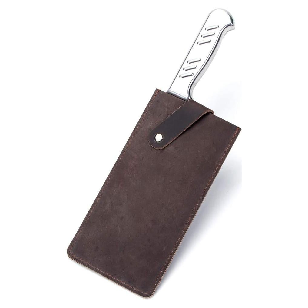 Funda de cuchillo de cuero HERSENT 20.3x8.1 cm a prueba de agua