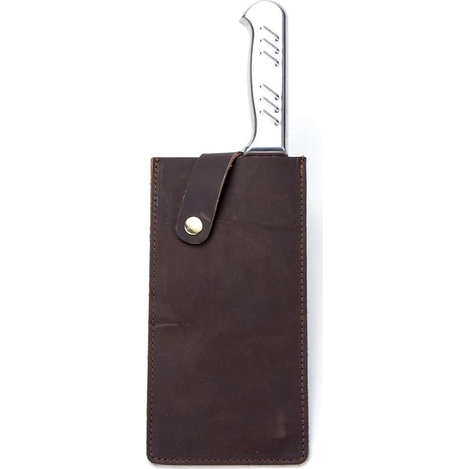 Funda de cuchillo de cuero HERSENT 20.3x8.1 cm a prueba de agua