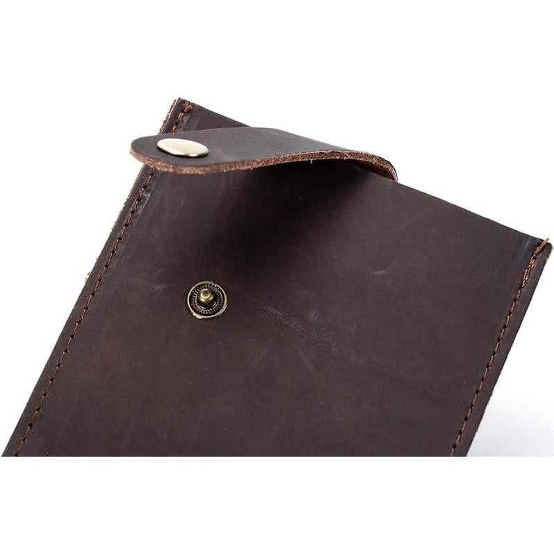 Funda de cuchillo de cuero HERSENT 20.3x8.1 cm a prueba de agua