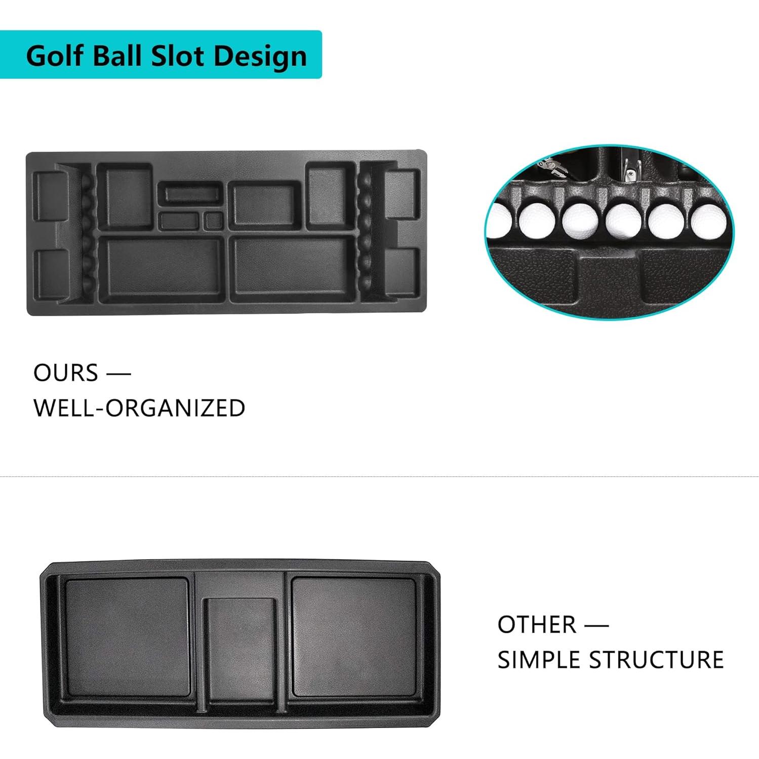 Bandeja de Almacenamiento Bajo Asiento 10L0L para Club Car DS 1982-2000