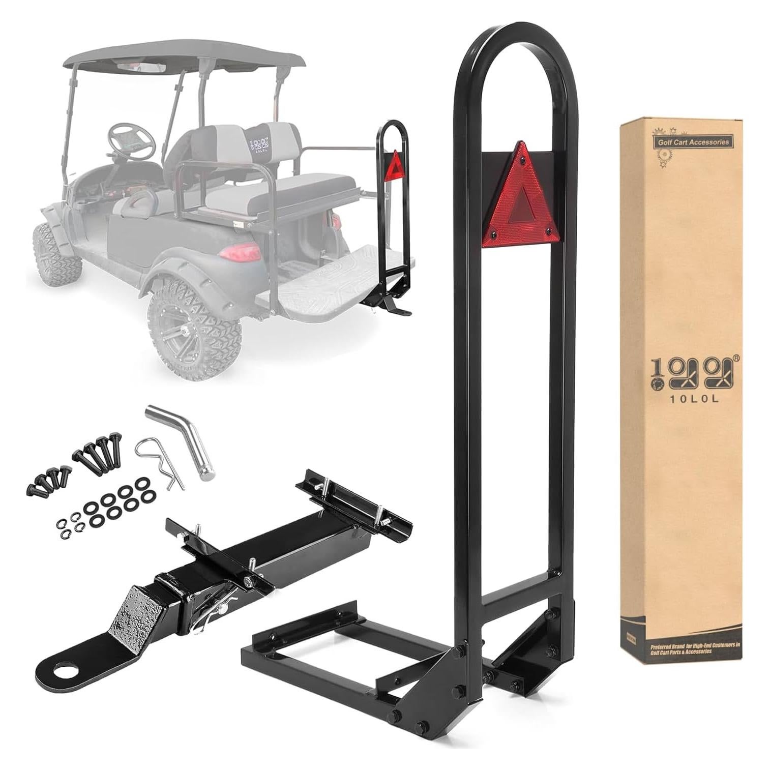 Barra de Seguridad Universal 10L0L para Carrito de Golf con Enganche