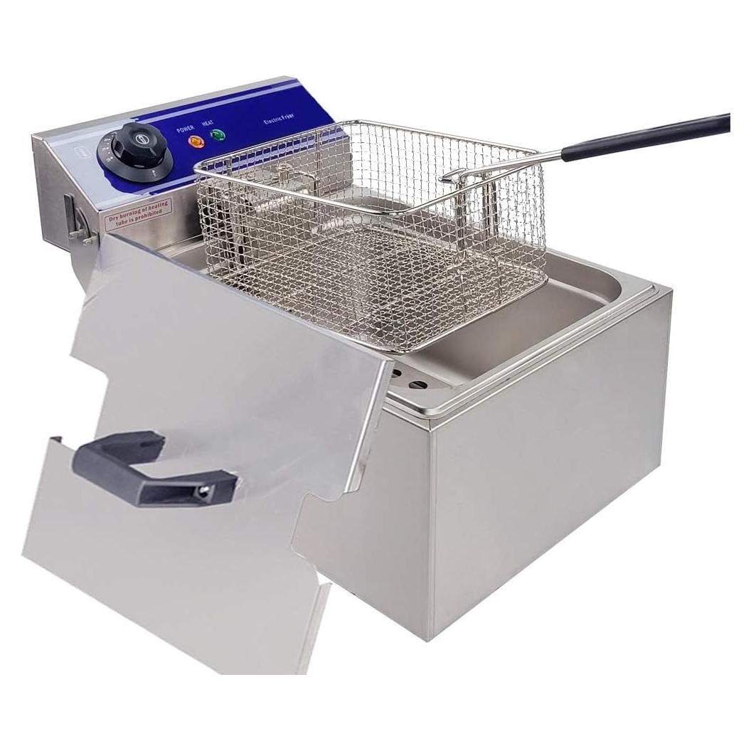 Freidora Eléctrica DULONG DL-10B 6L Acero Inoxidable