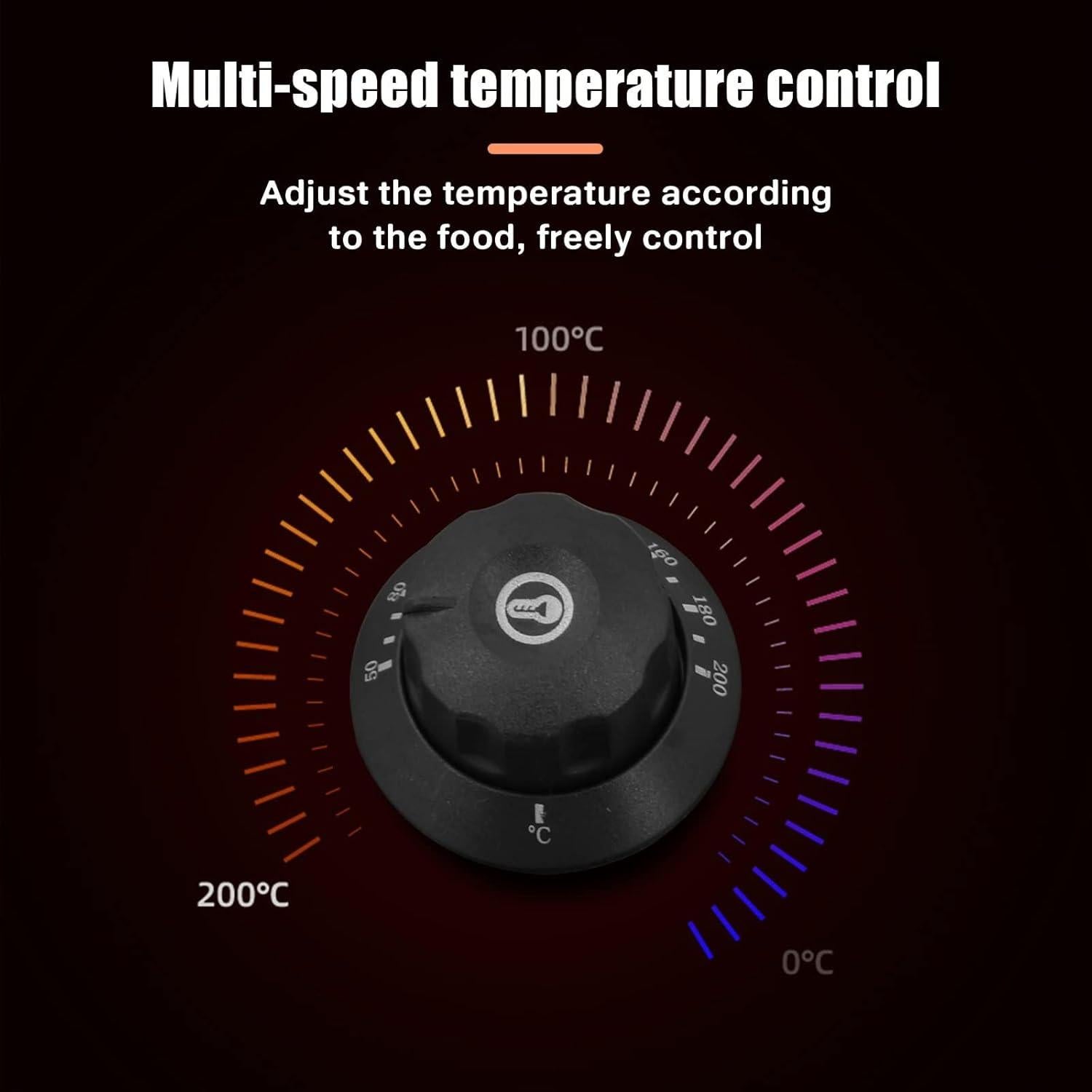 Freidora Eléctrica DULONG DL-10B 6L Acero Inoxidable