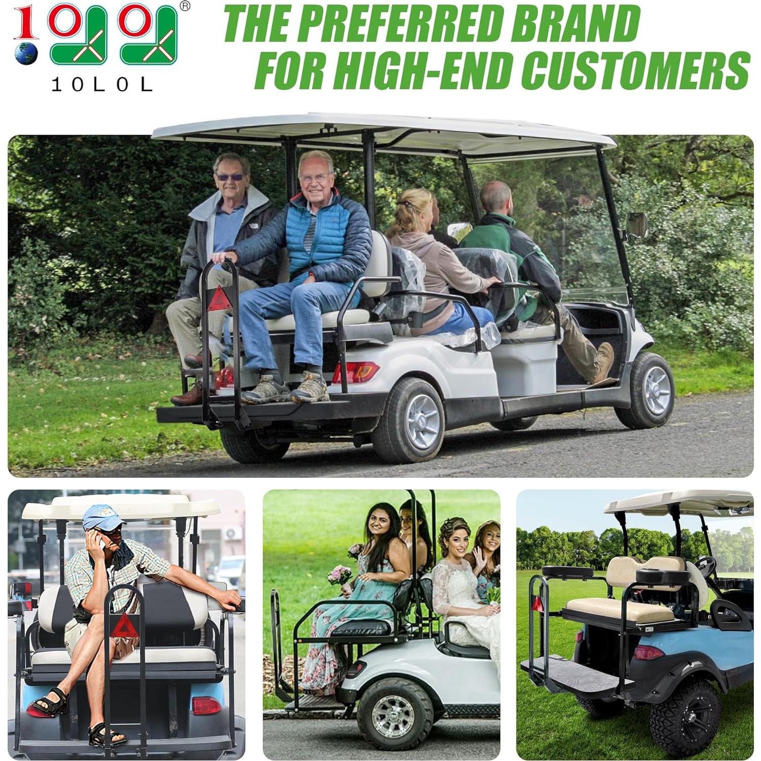 Barra de Agarre de Seguridad Trasera 10L0L para Carrito de Golf