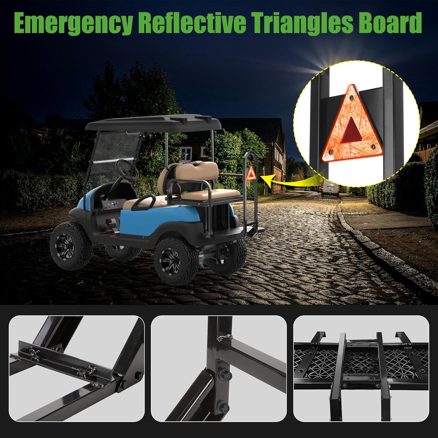 Barra de Agarre de Seguridad Trasera 10L0L para Carrito de Golf