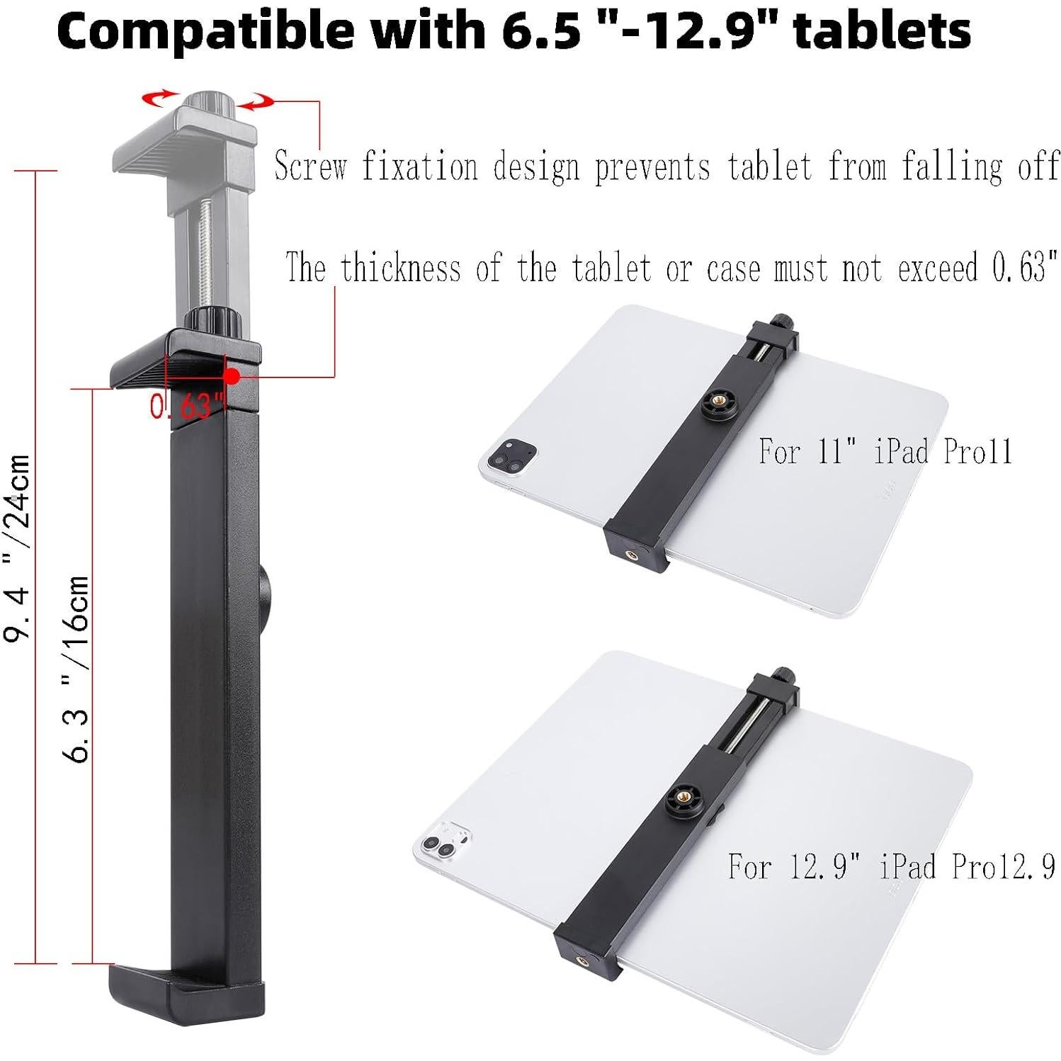 Soporte de Tablet de Aluminio FPN para Bicicleta y Cochecito