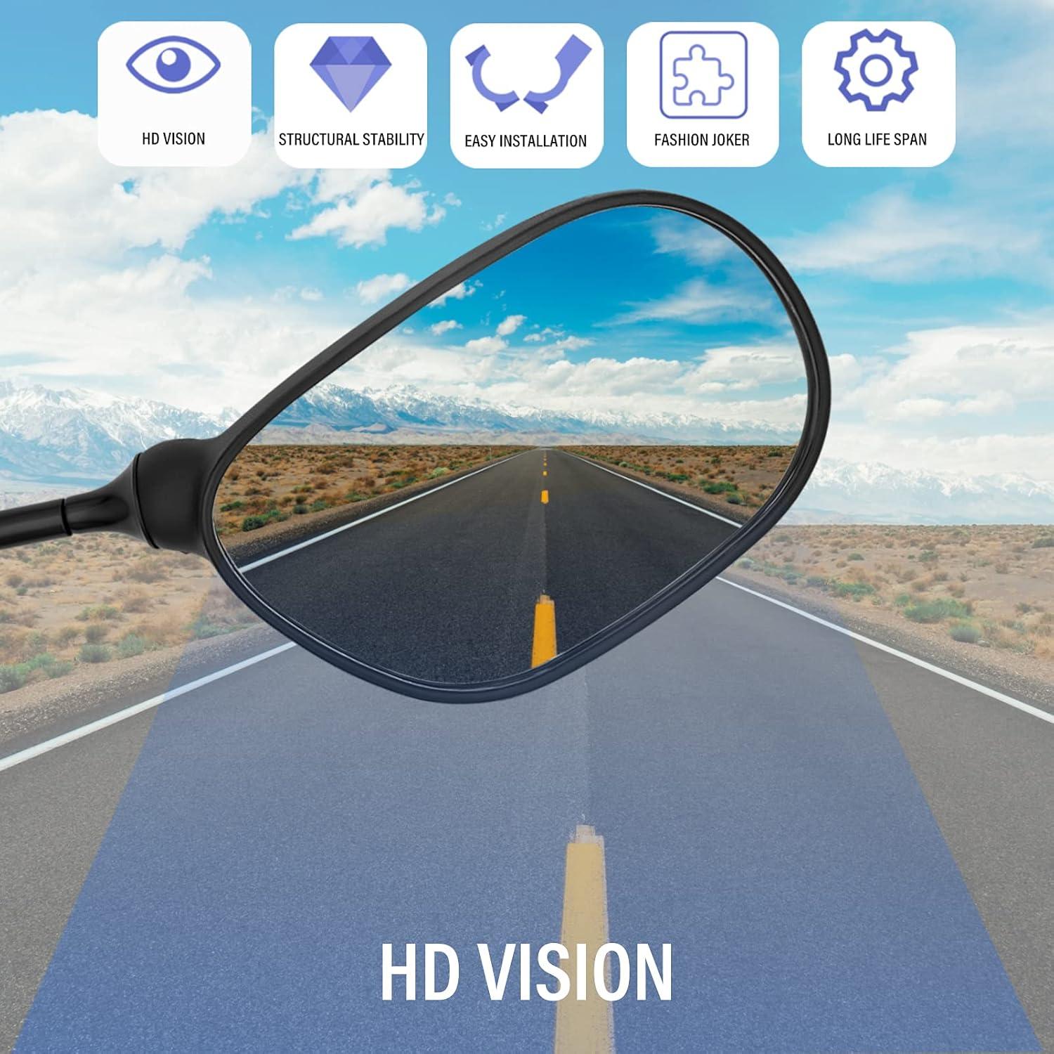 Espejo Retrovisor Lateral ATV LEIMO KPARTS 360° Ajustable