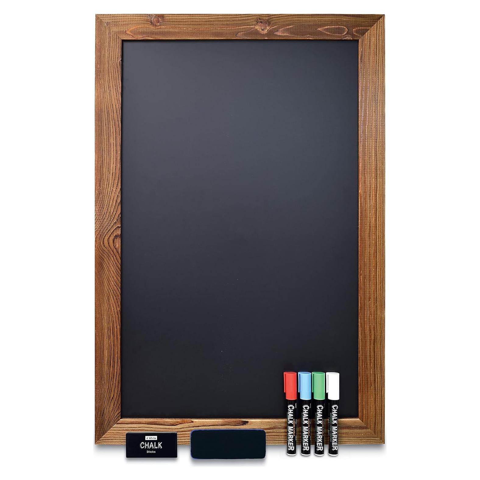 Pizarra Magnética de Pared 50.8x76.2 cm Marrón Rústico