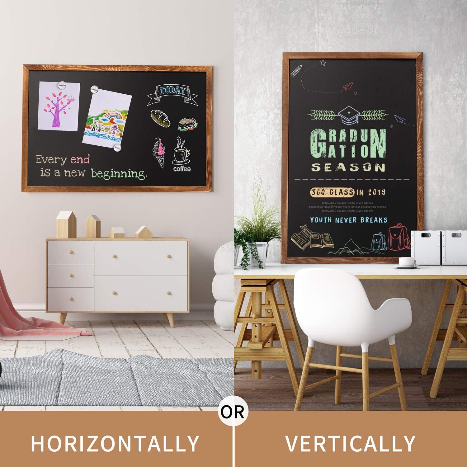 Tablero Magnético de Tiza Board2by 116.8 x 81.3 cm Madera