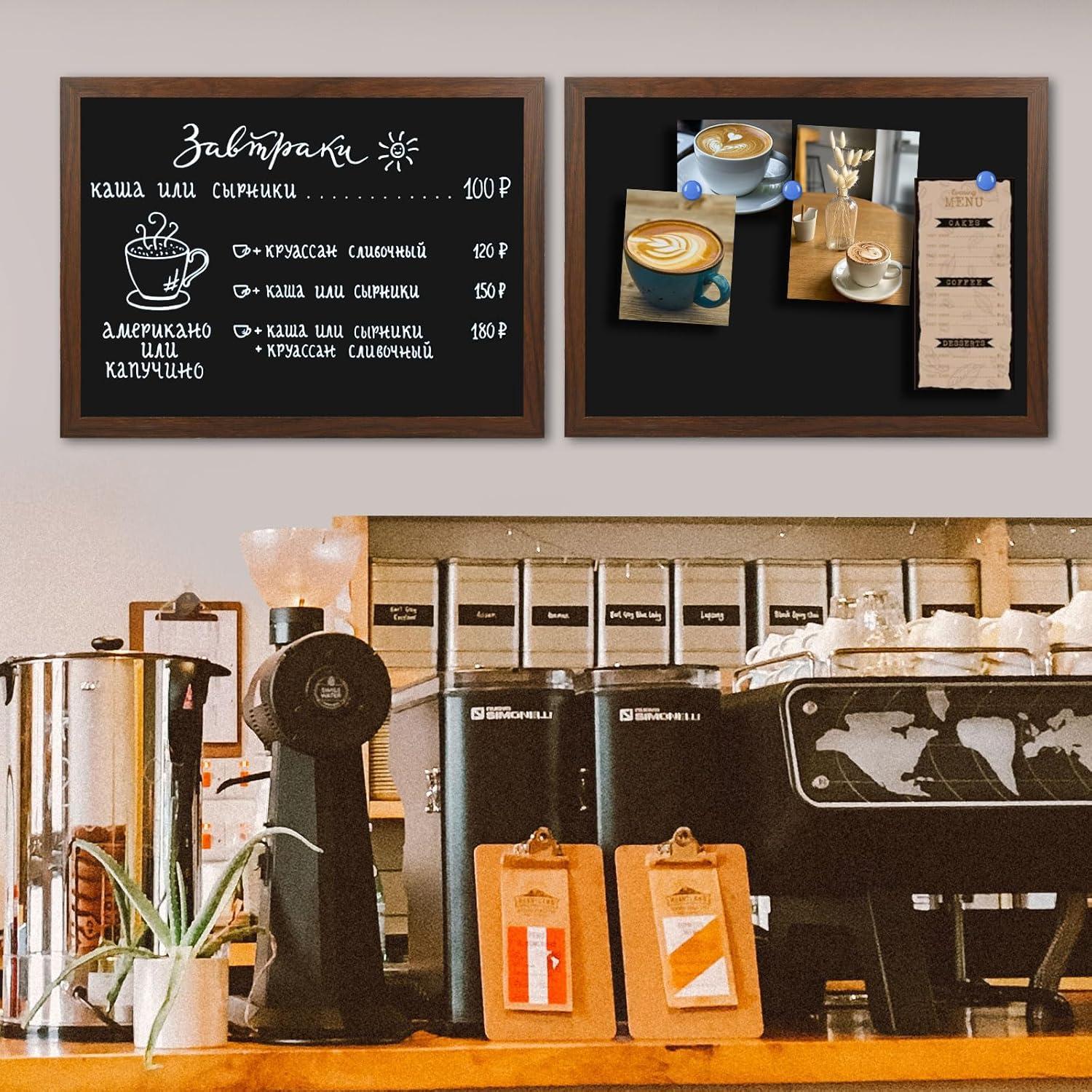 Pizarra Magnética 4 THOUGHT 60.96 x 45.72 cm Marrón