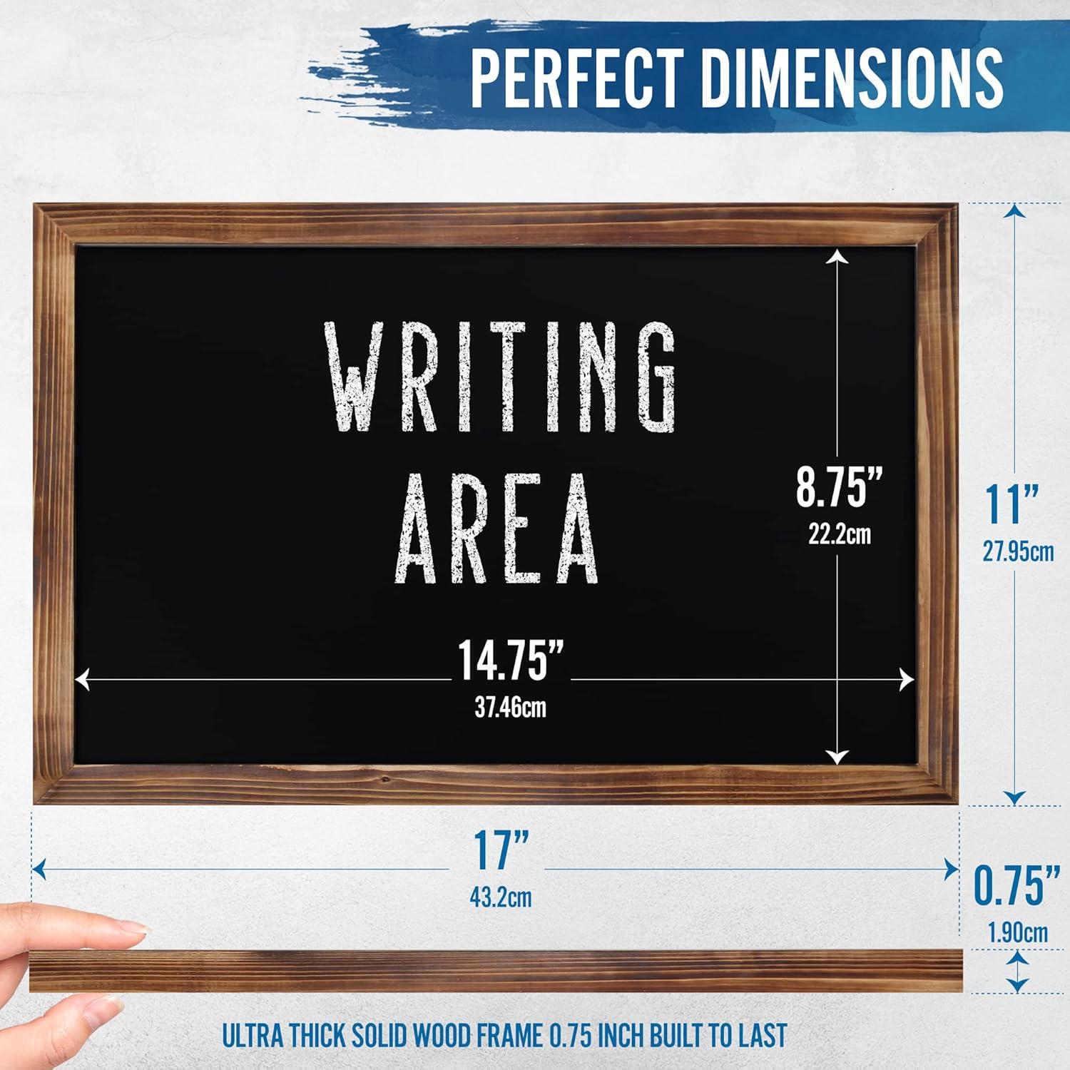 Pizarra Magnética de Madera HBCY Creations 28x43 cm