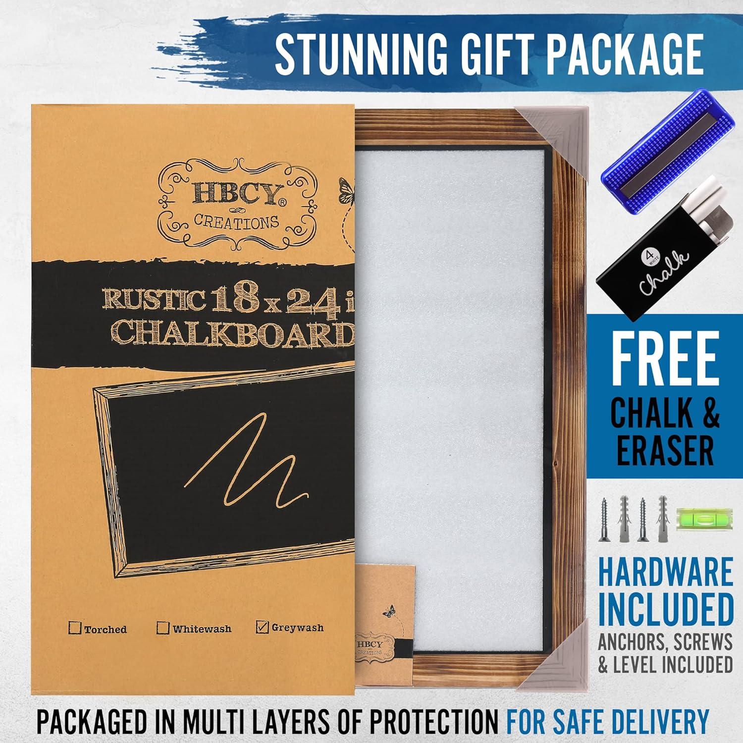 Pizarra Magnética de Madera HBCY Creations 28x43 cm