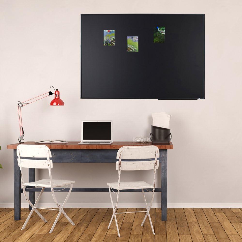 Pizarra Magnética Lockways 91 x 61 cm con Marco de Aluminio