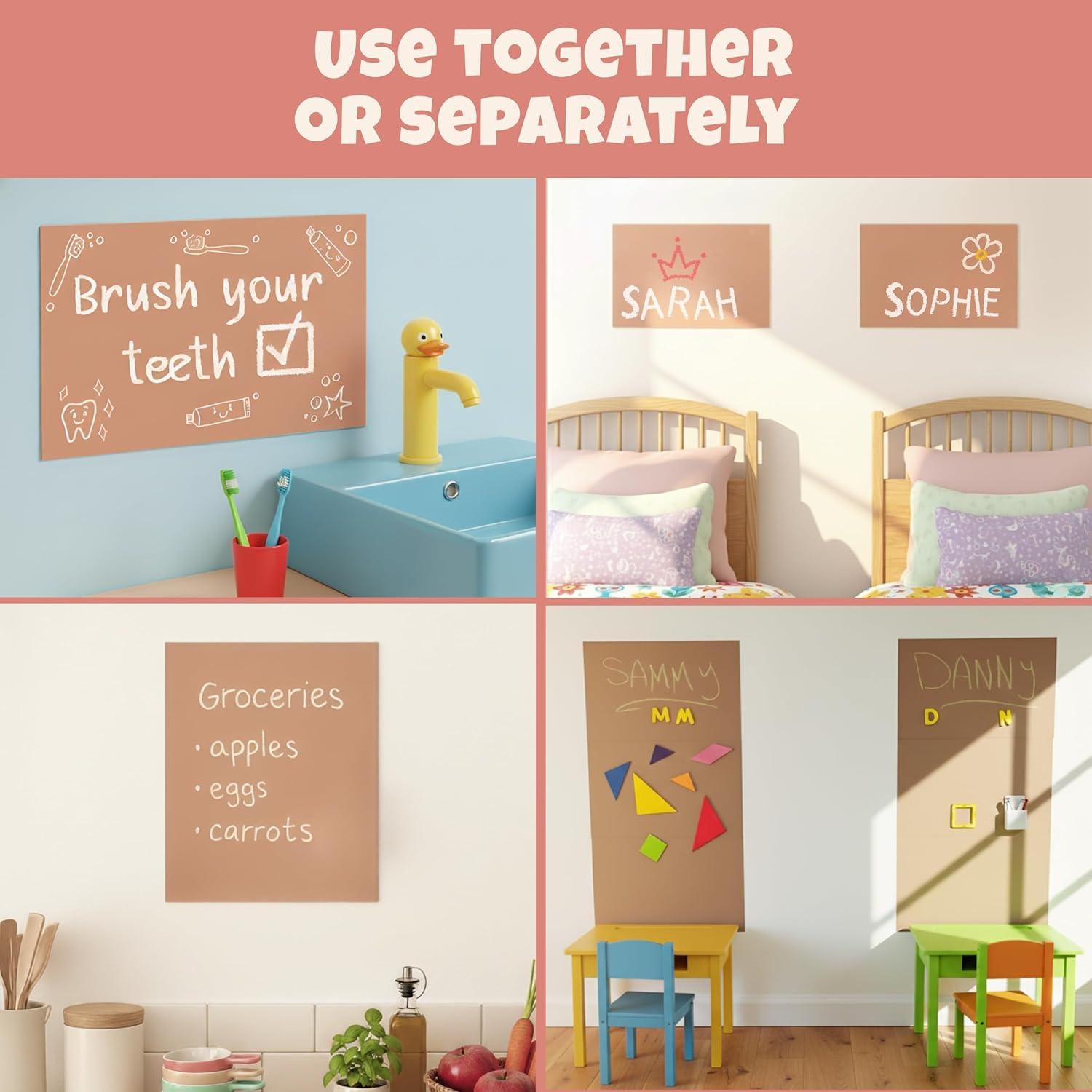 Calcomanía Pizarra Magnética Papa Blue - Set 6 Hojas 76x76cm