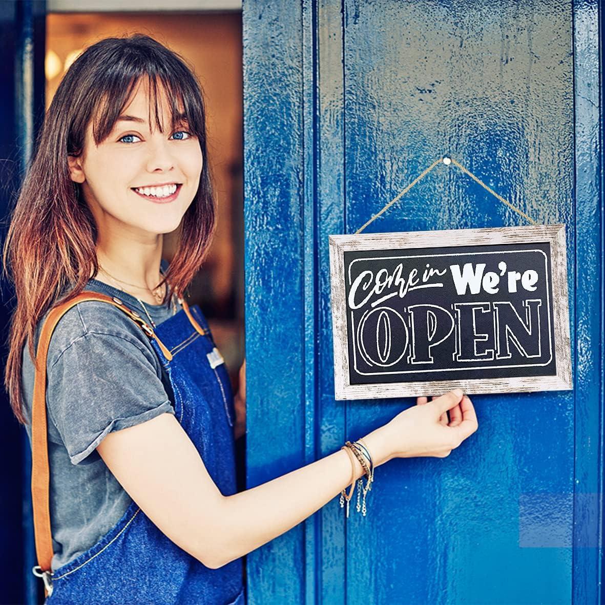 Pizarra Magnética Umtiti 22x32cm Marco Madera Blanca Vintage