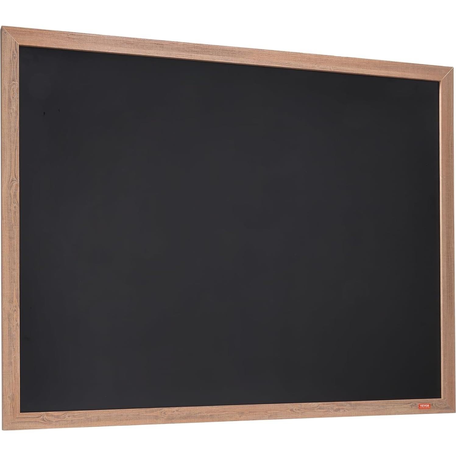 Tablero de Tiza Magnético VEOVR 89x117 cm Madera Vintage
