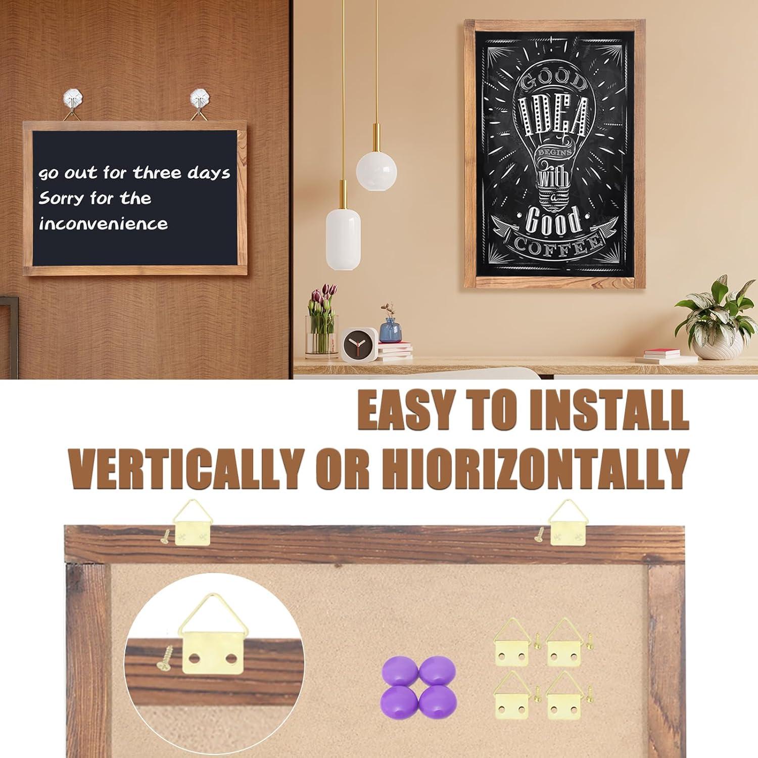 Pizarra Magnética KOOLDE 30.48x40.64 cm Madera para Oficina