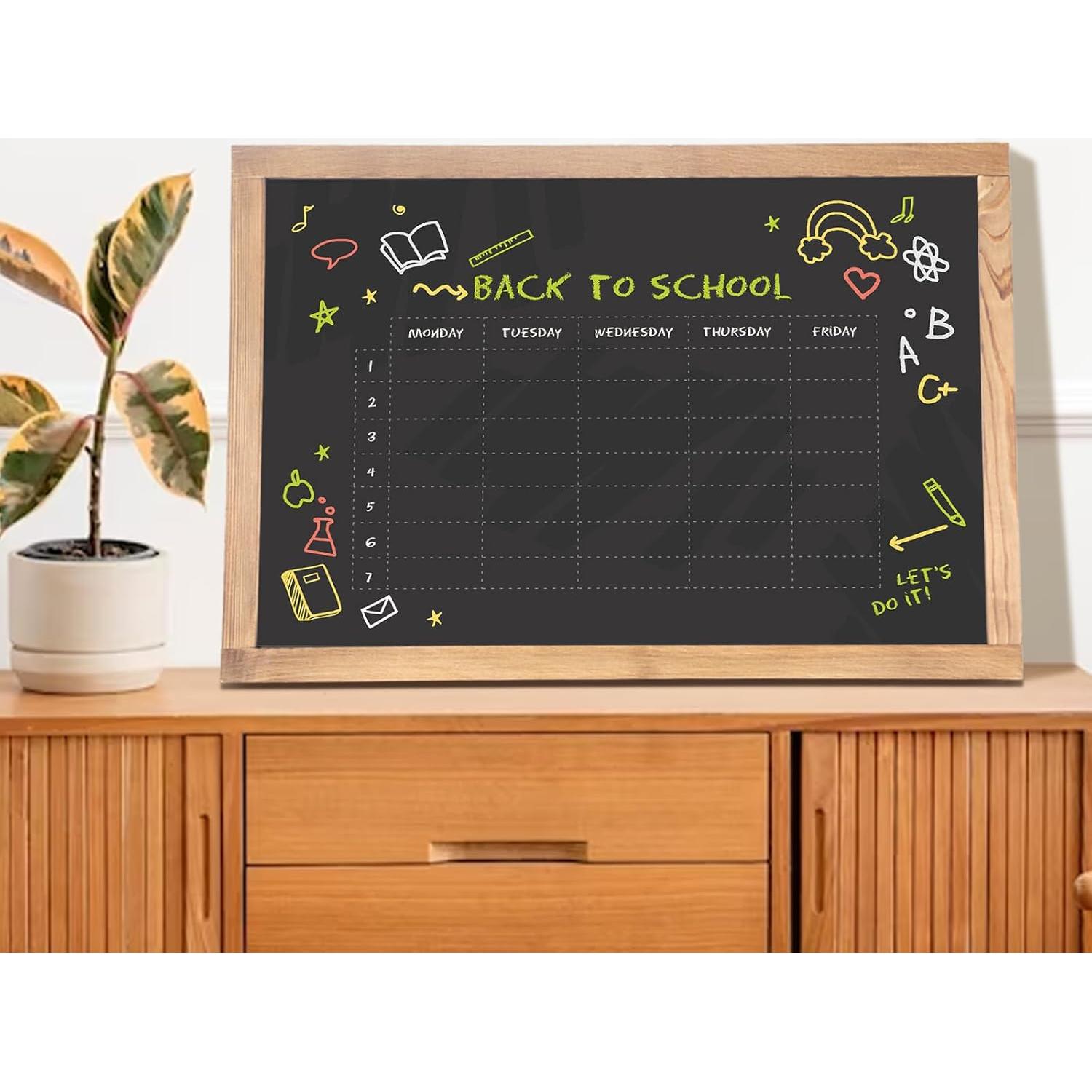 Pizarra Magnética KOOLDE 30.48x40.64 cm Madera para Oficina