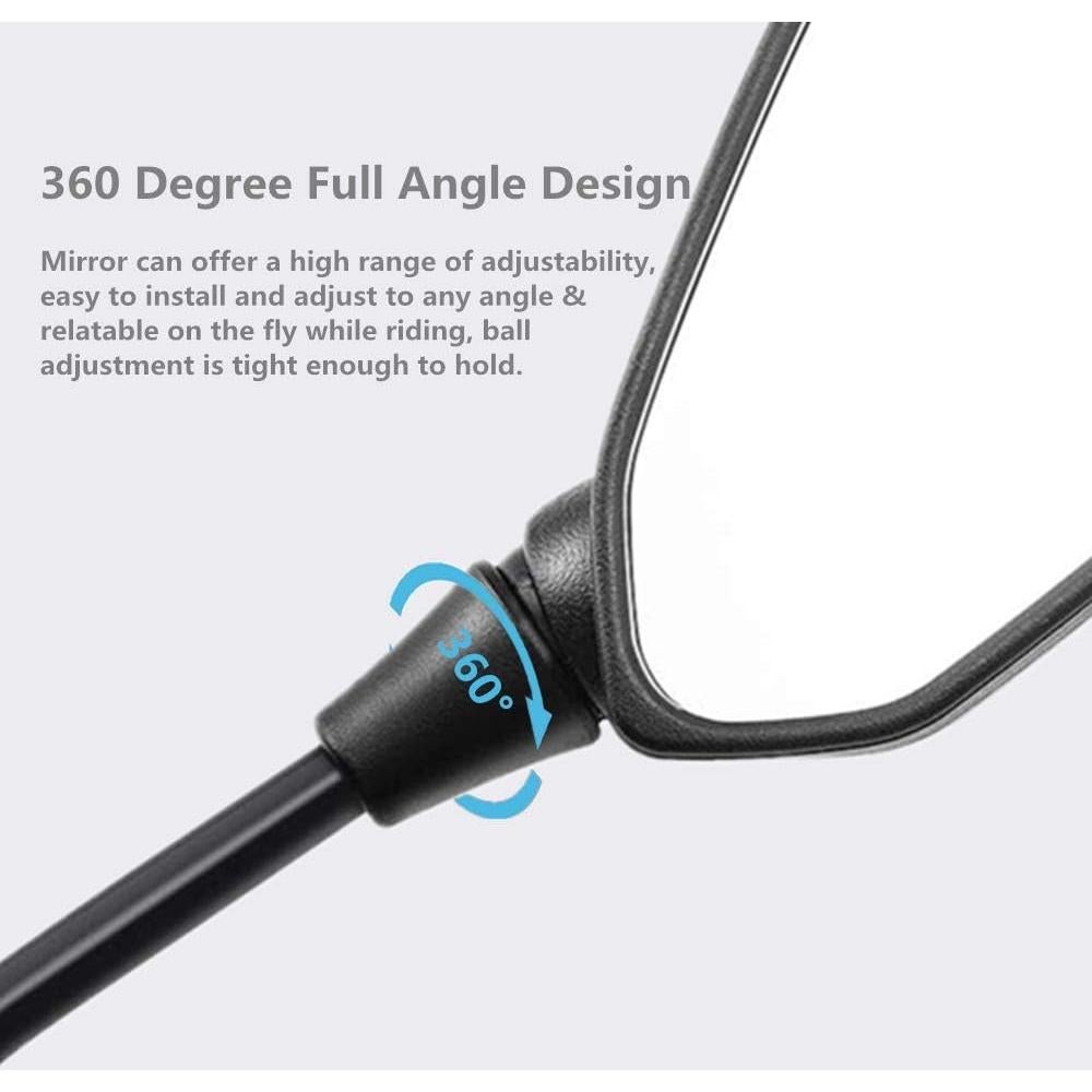 Espejo Retrovisor Convexo Banpo para Manillar 7/8" - 15.5 cm