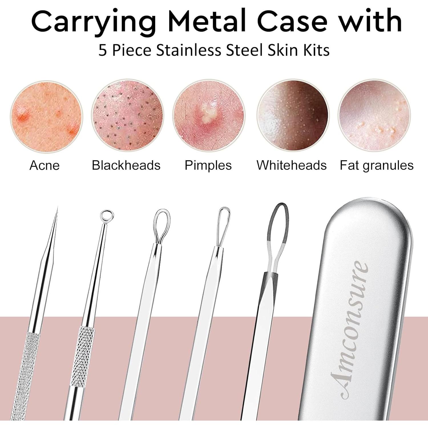 Vaporizador Facial Amconsure 6028 Nano-Iónico Rojo con Kit