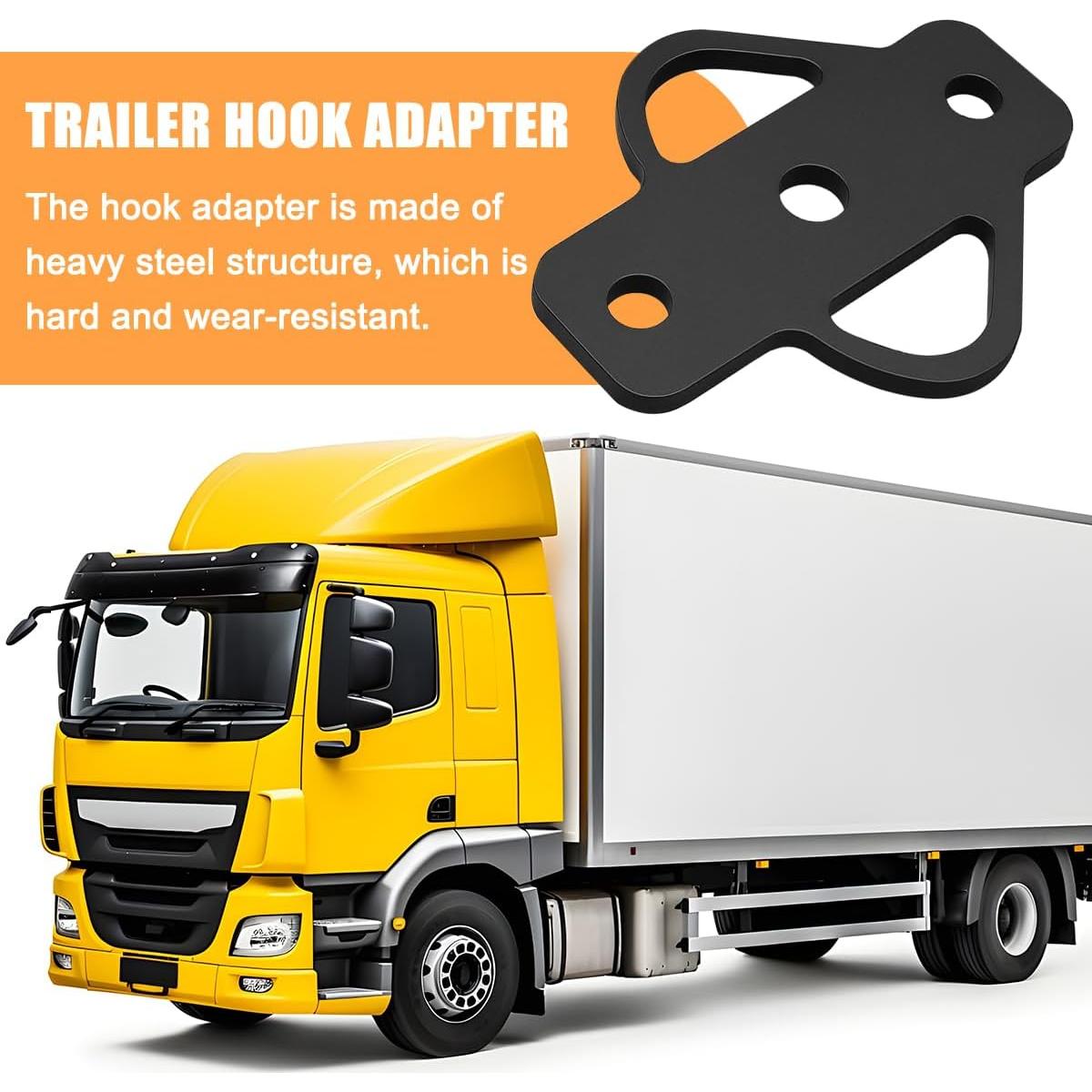 Adaptador de Enganche de Remolque Norkmdi 3 Vías Acero 16.28 cm