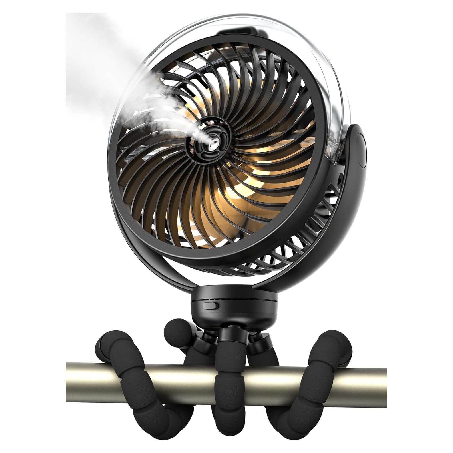 Ventilador de Cochecito Wavmill con Nebulización 6000mAh