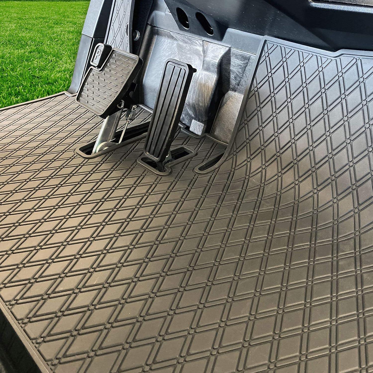 Alfombrilla de Goma Xtreme para Carro de Golf Yamaha DR2 - Todo Negro