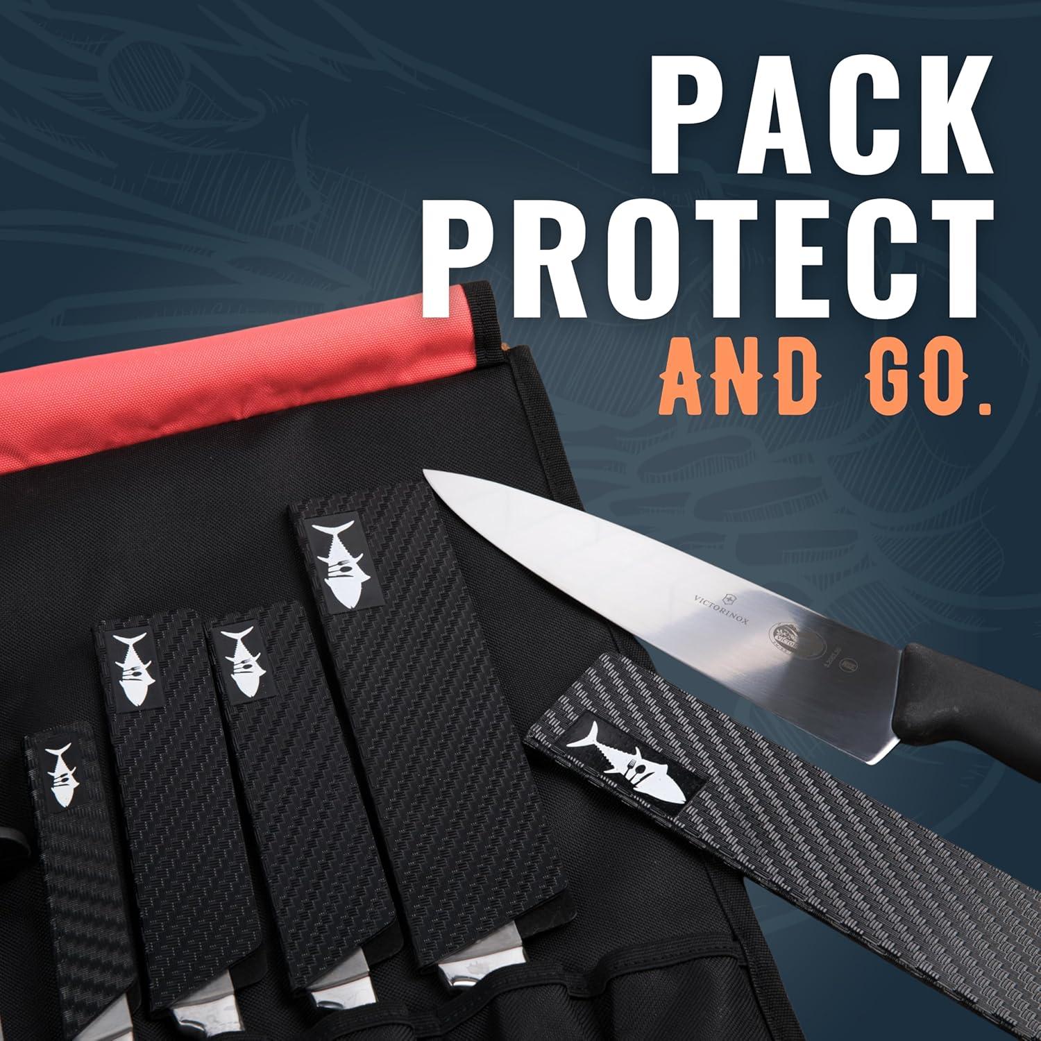 Juego de 5 Protectores de Cuchillos Sunday X Best - Fieltro