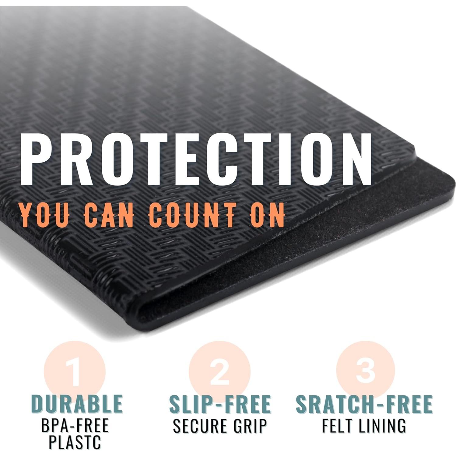 Juego de 5 Protectores de Cuchillos Sunday X Best - Fieltro