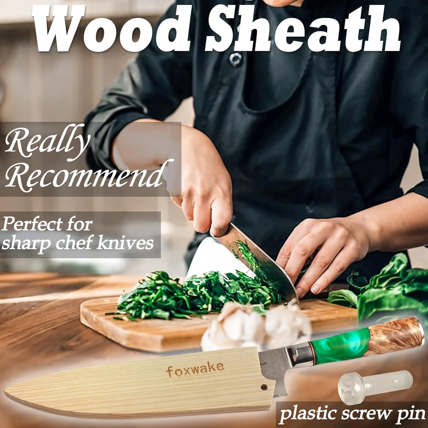 Funda de Cuchillo de Chef Foxwake de Madera 22.6 cm